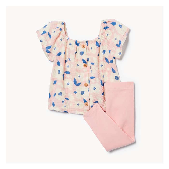 Baby Girls' 2-Piece Legging Set